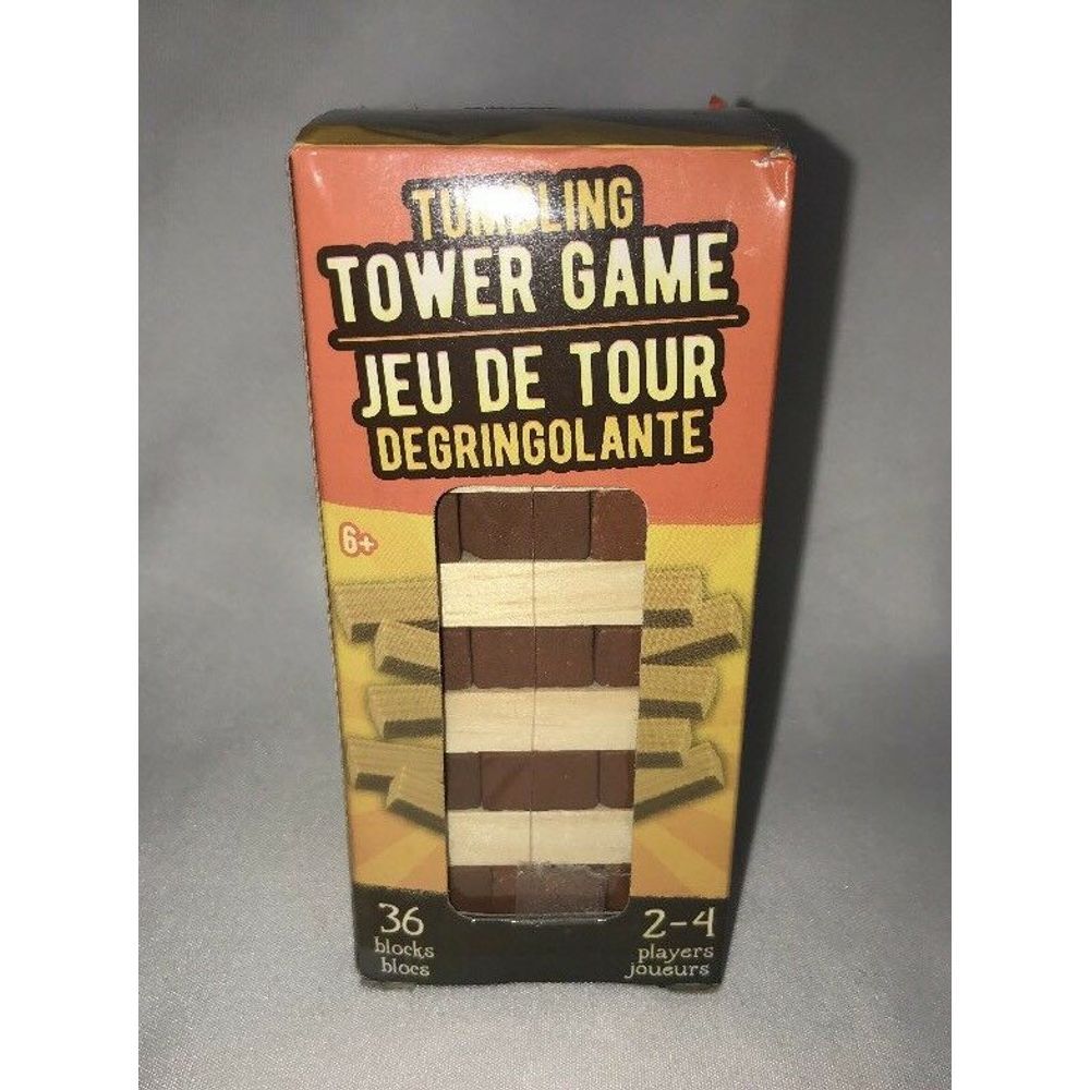 Mini Tumbling Tower Game - Wooden Mini Game CLASSIC GAME